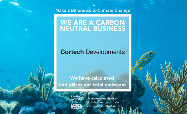 Cortech Maintain Carbon Neutral Status
