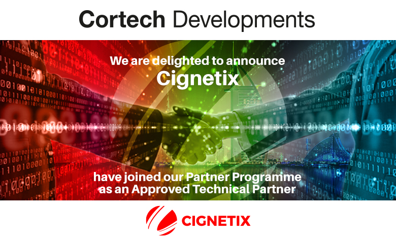 Cignetix Joins Cortech as an Approved Technical Partner 