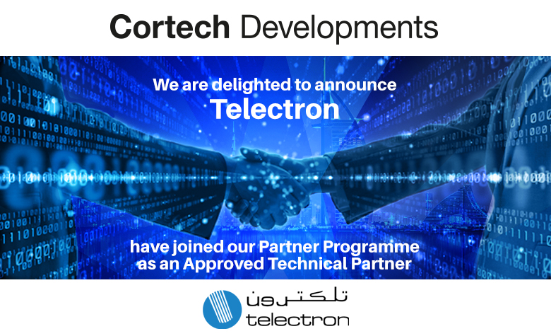 Telectron Joins Cortech as an Approved Technical Partner 