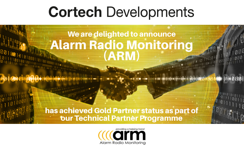 ARM Join Cortech as a Gold Technical Partner